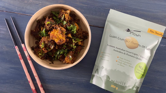 Indian Chinese cauliflower bites - Keto friendly, gluten free, high in protein, high in fibre and vegan