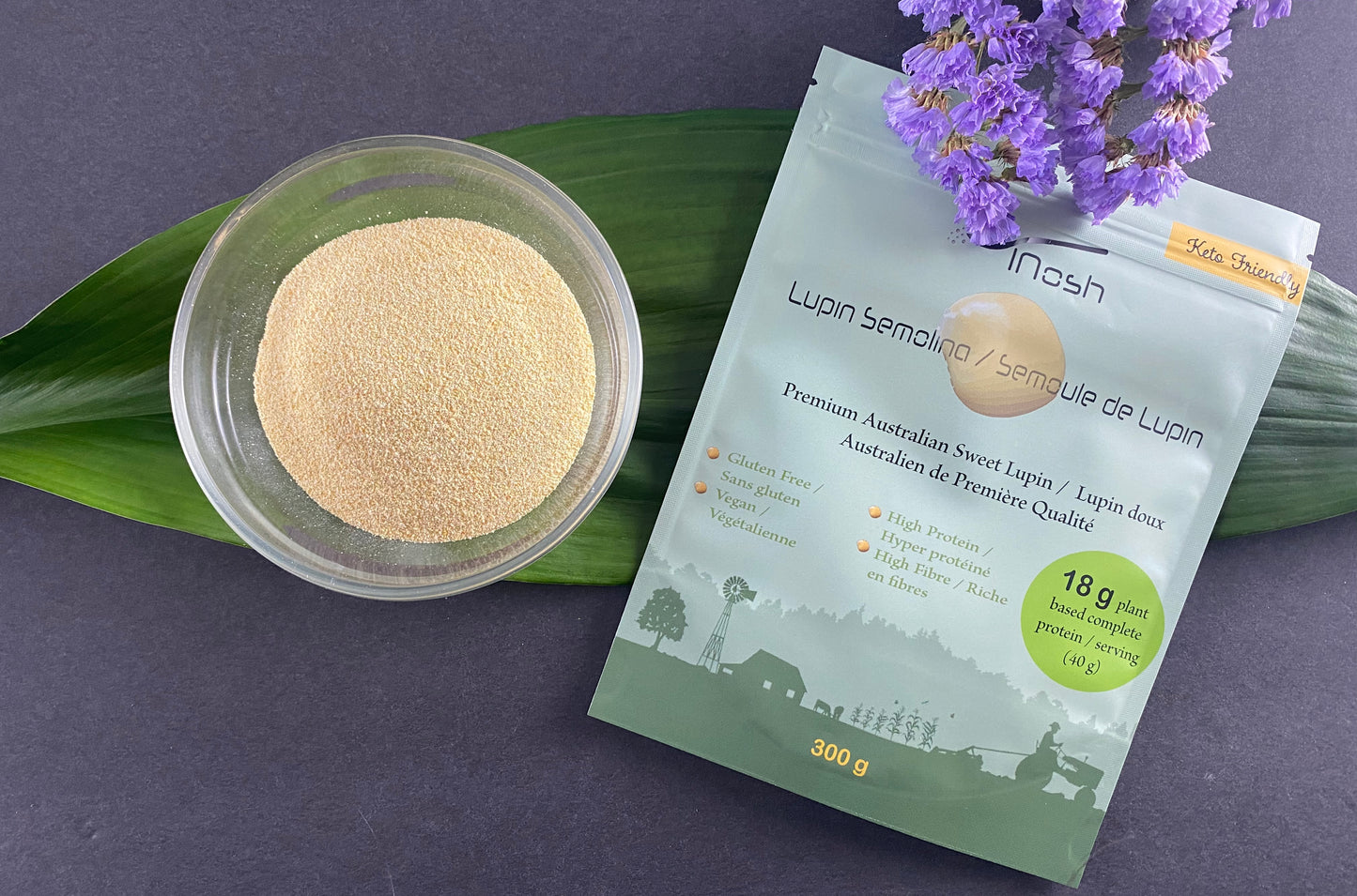 LUPIN SEMOLINA / SEMOULE DE LUPIN