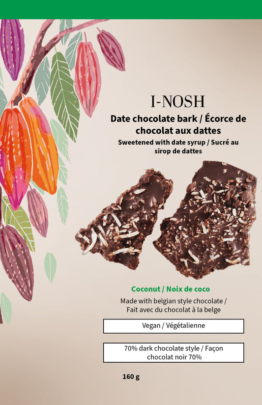 Date - Chocolate bark (Coconut)
